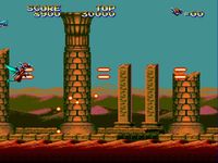 Insector X sur Sega Megadrive